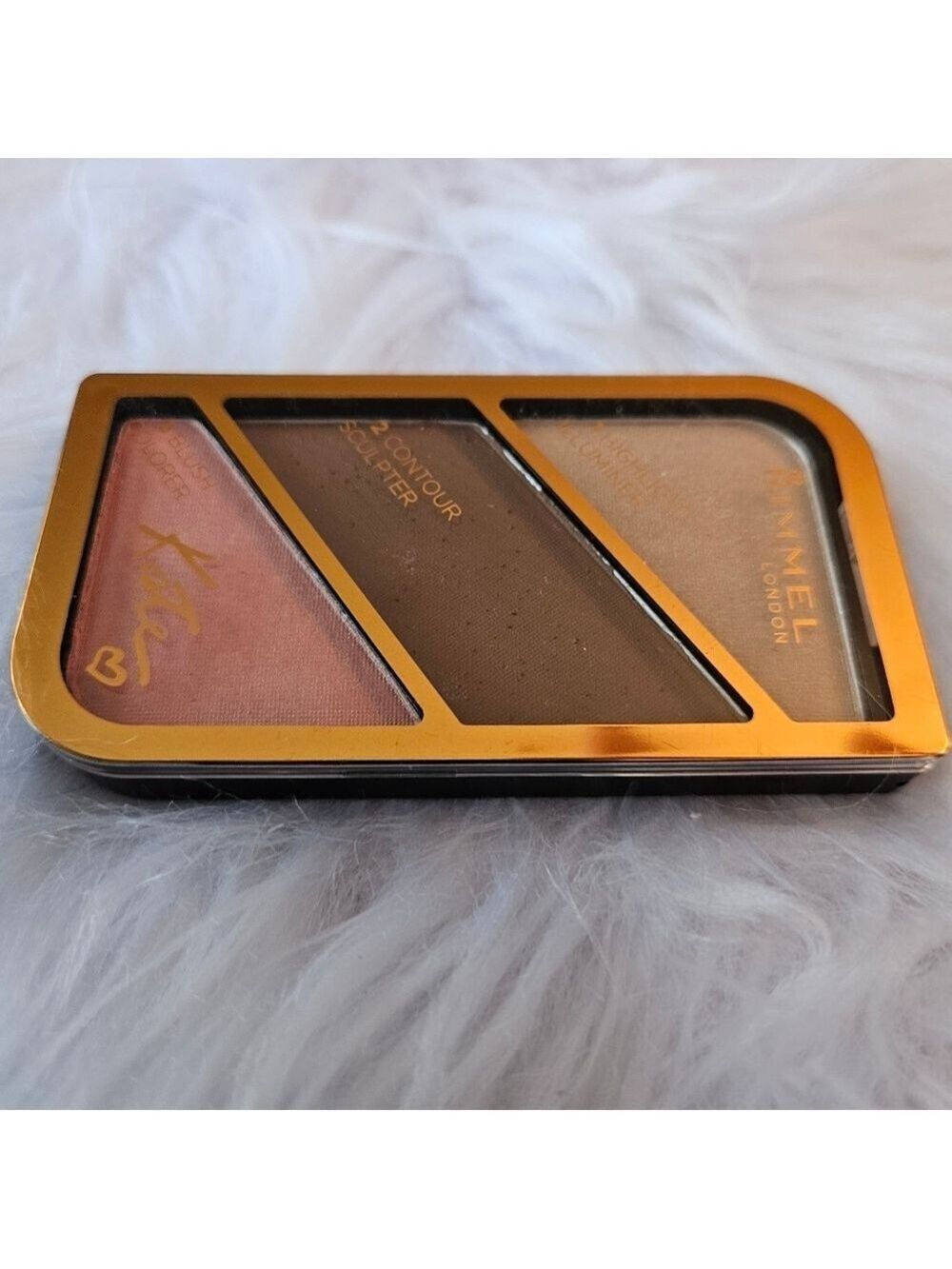 Rimmel London Kate Highlighter, Contour and Blush Kit 003 Golden Bronze NEW Rare